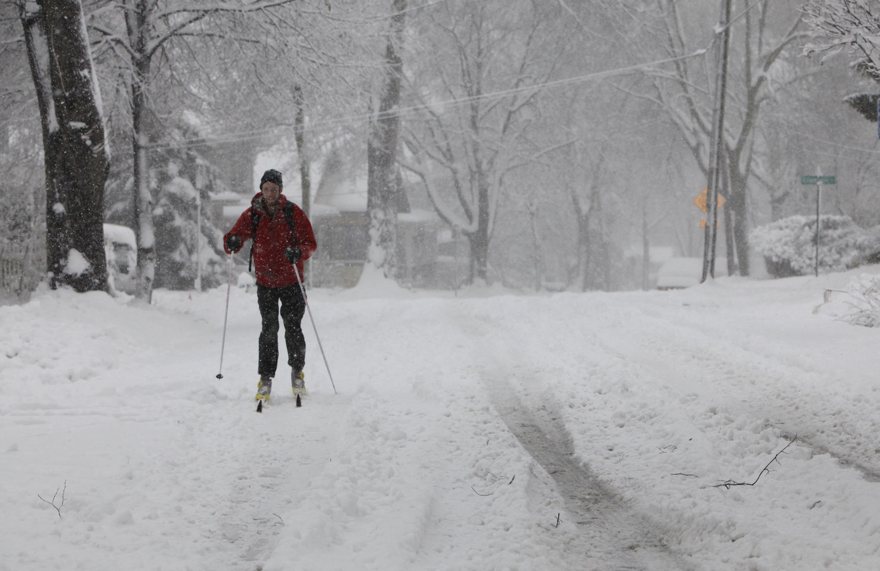 Scene from December 2012 blizzard